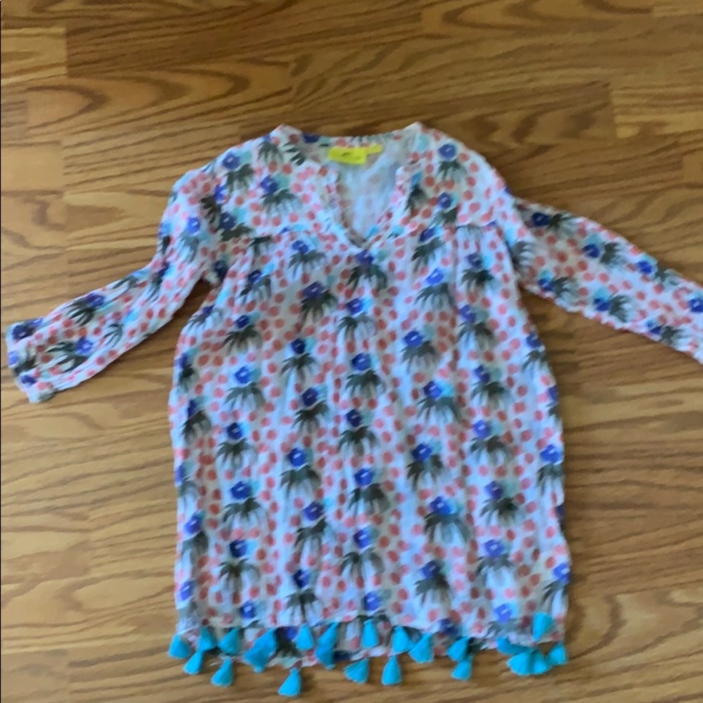 Roller rabbit girls tunic